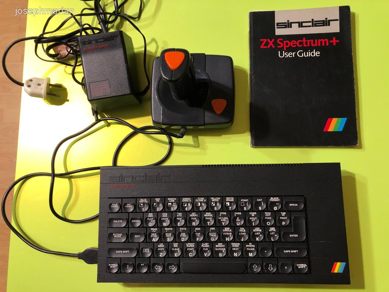 Sinclair - ZX Spectrum+ 48K Retro Számítógép Csomag (1984)