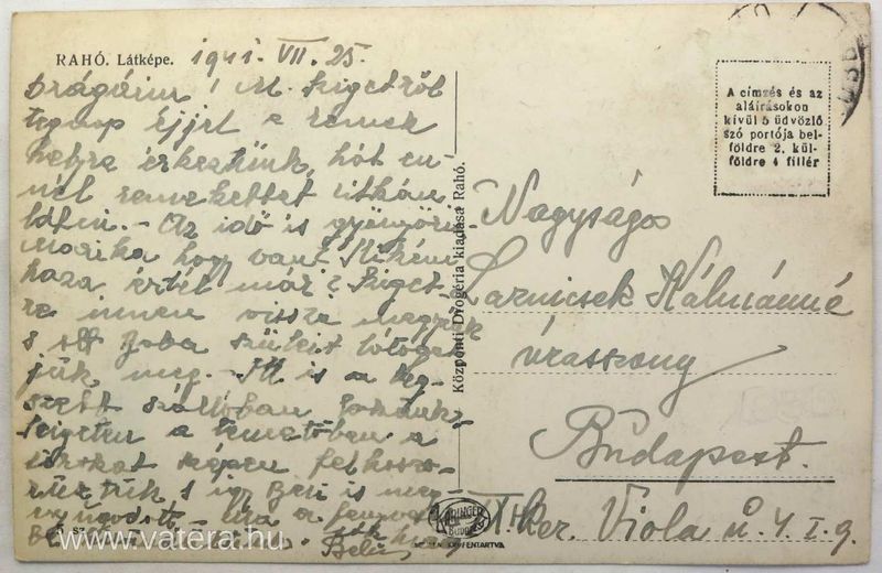 Rahó, látkép.
