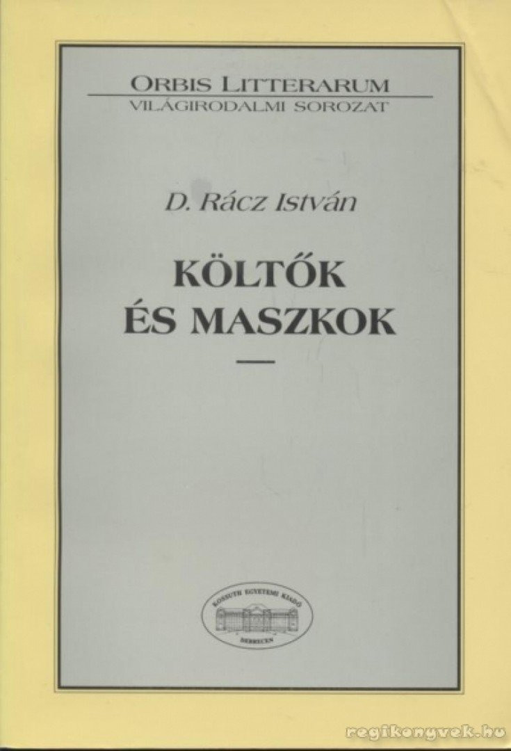 Költők és maszkok
