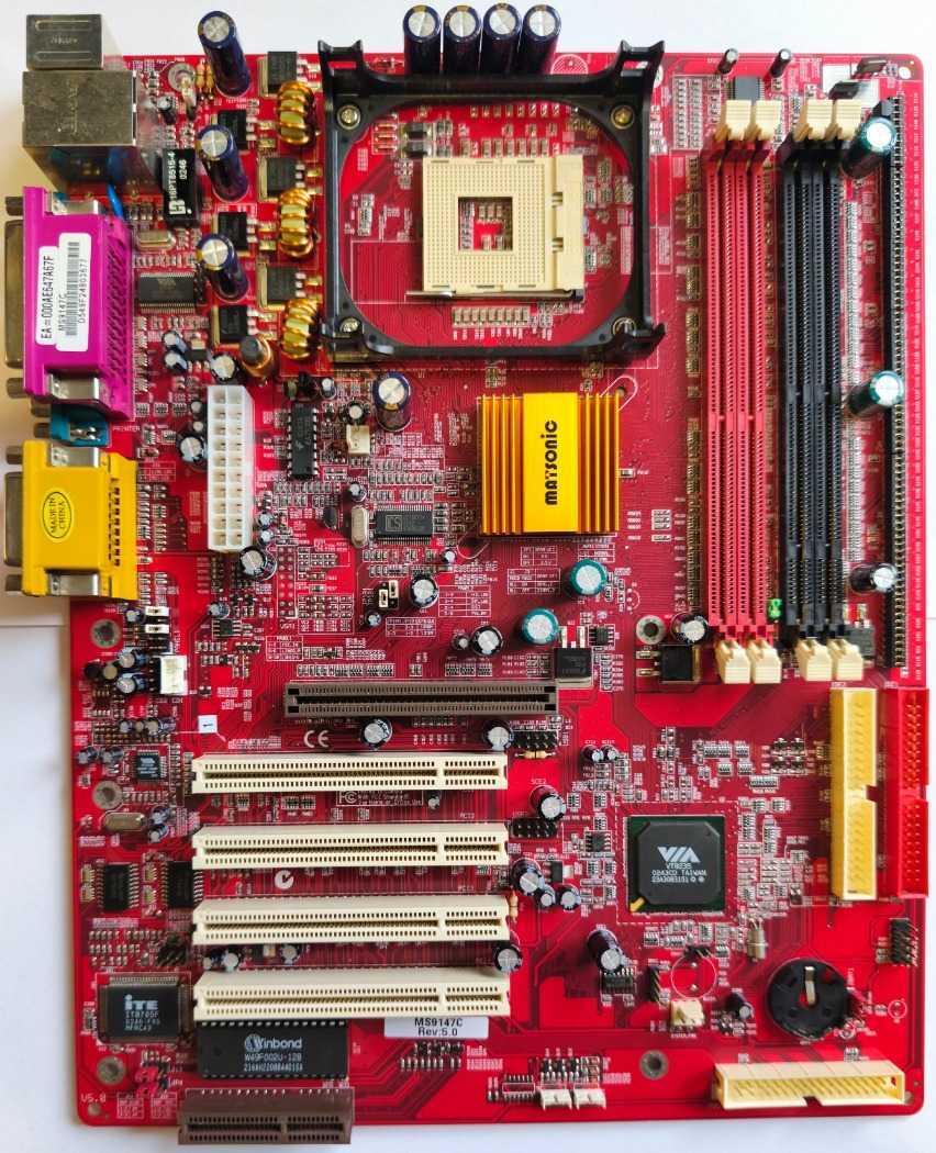 Matsonic MS9147C Socket 478 Retro alaplap