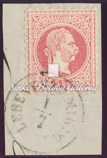 1867. Könyvnyomat 5kr, LÉBÉNY SZ.MIKLÓS