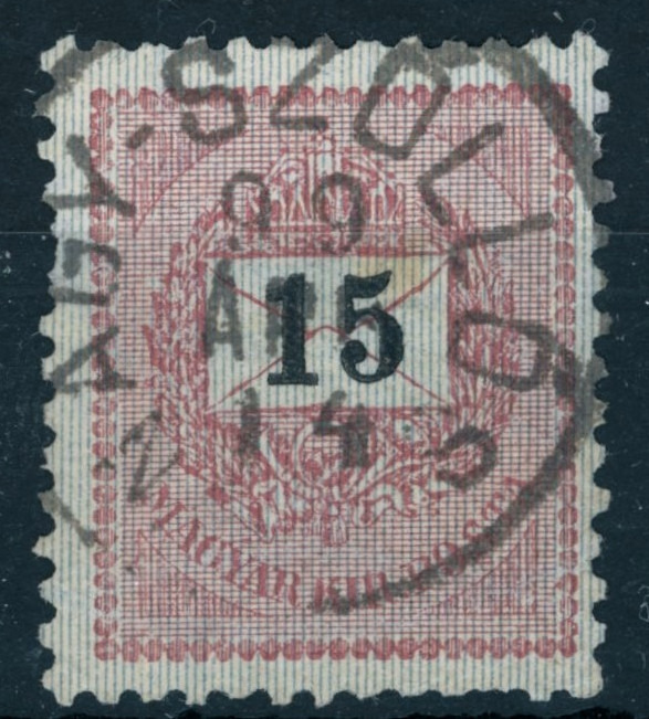 1898 krajcáros NAGY-SZŐLLŐS bélyegzés Ugocsa Ukraine Gudlin 60 pont(e61)