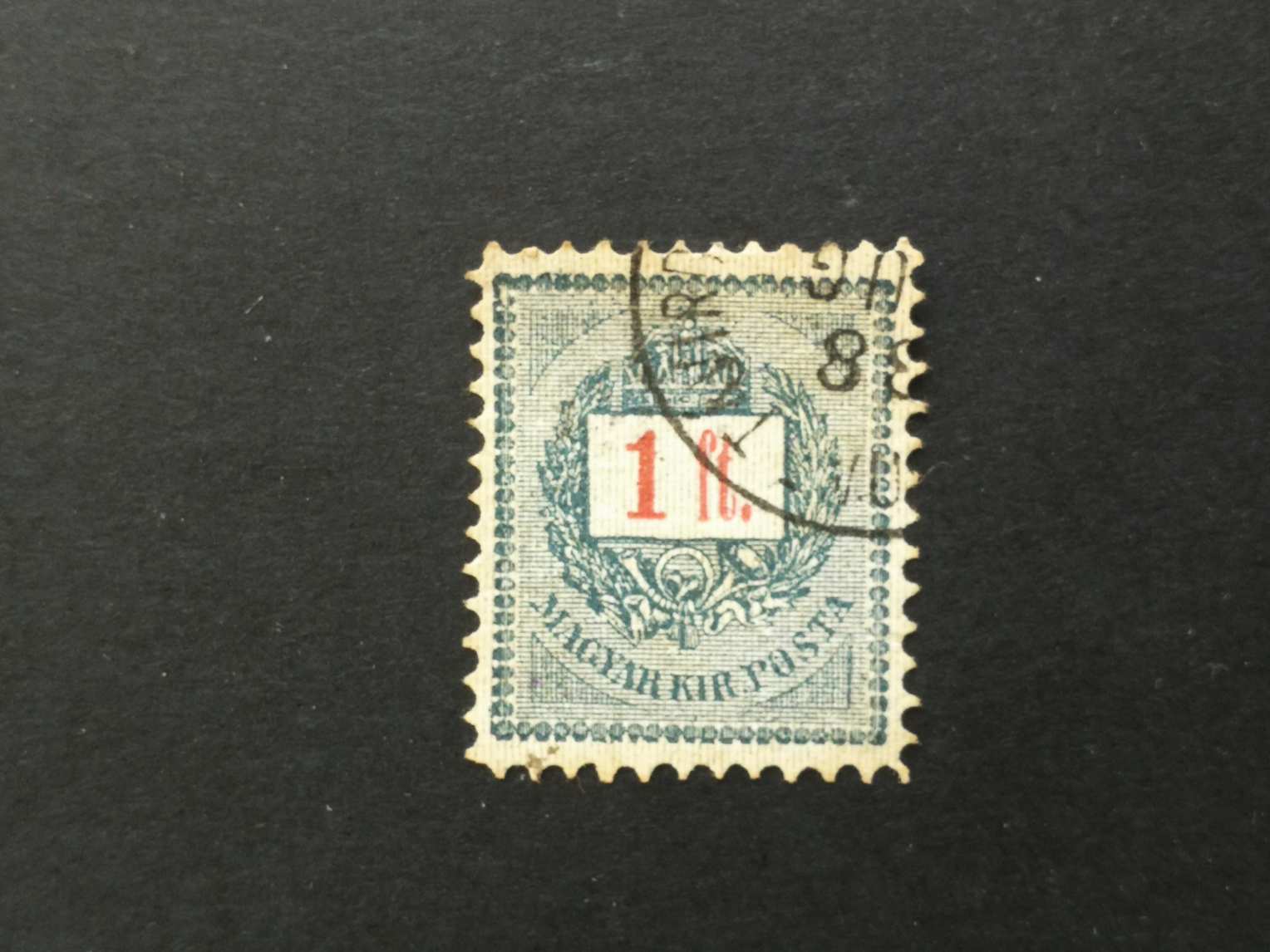 Magyarország 1888 Feketeszámú 1 Ft I