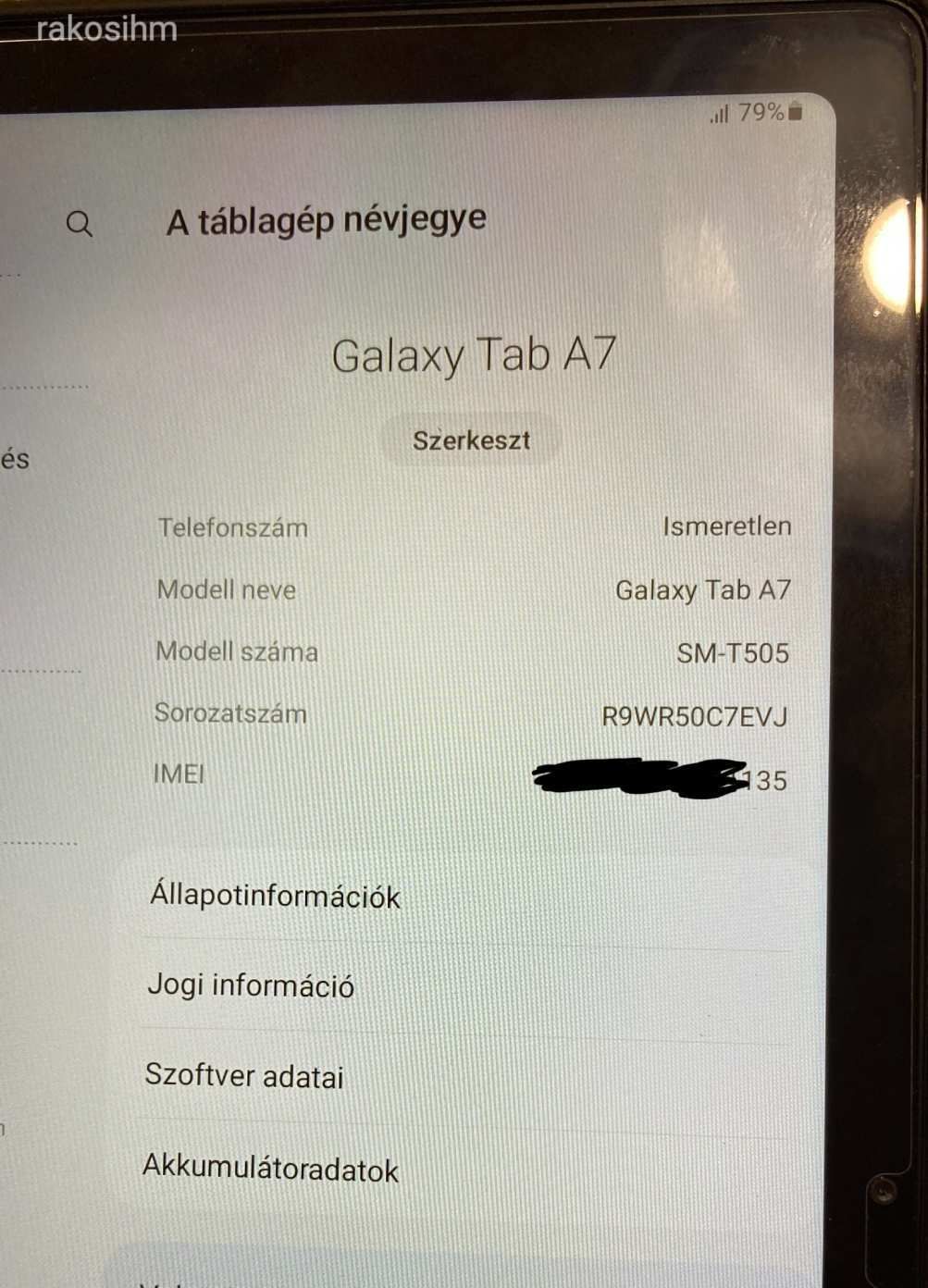 Samsung Galaxy Tab A7