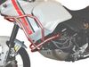 Bukócső HEED - Ducati DesertX - felső, ezüst
