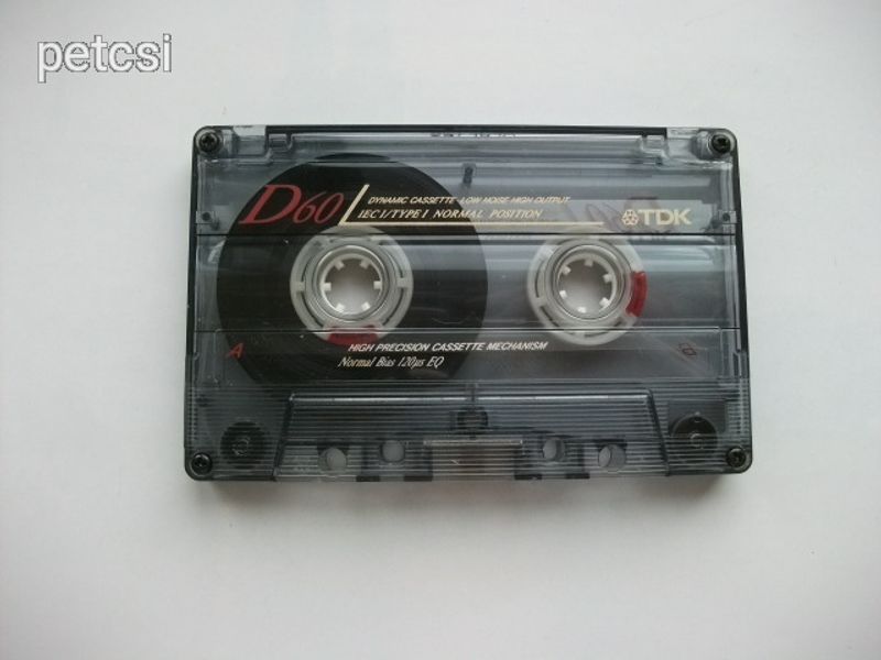 Tdk D 60 kazetta 72.