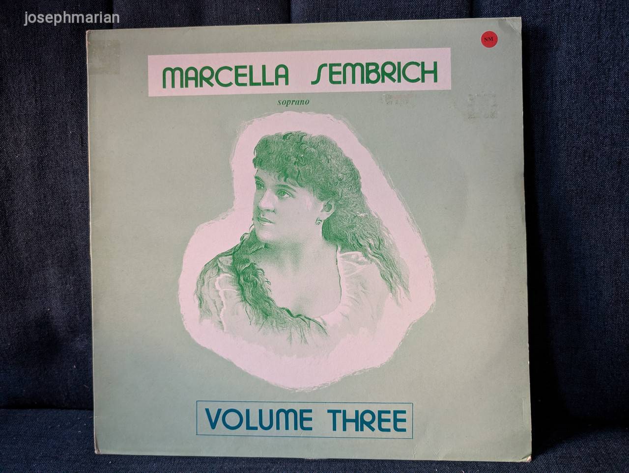 Marcella Sembrich: Volume Three (Vinyl LP Compilation)