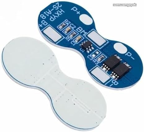 2 cellás 4/8A Li-ION/POLY komplex protect panel BMS,ÚJ