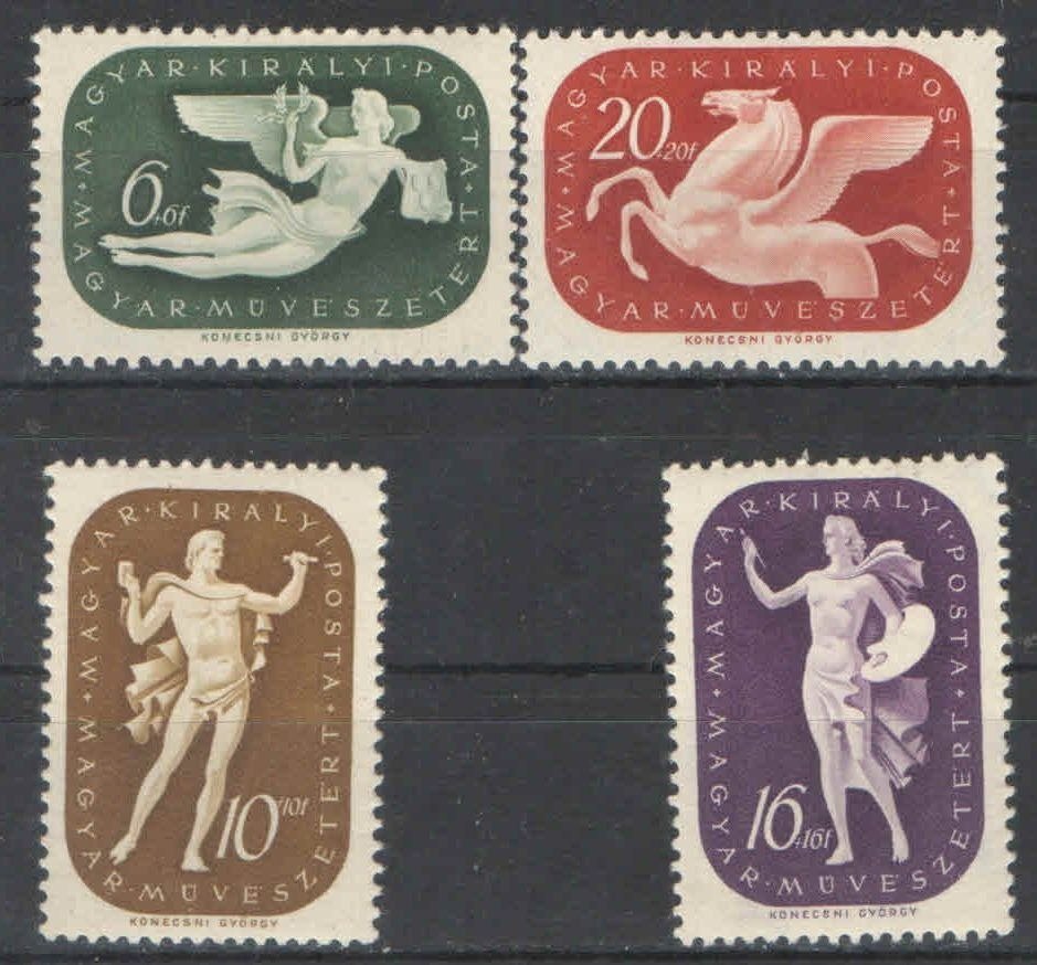 1941. Magyarország - Művész, sor