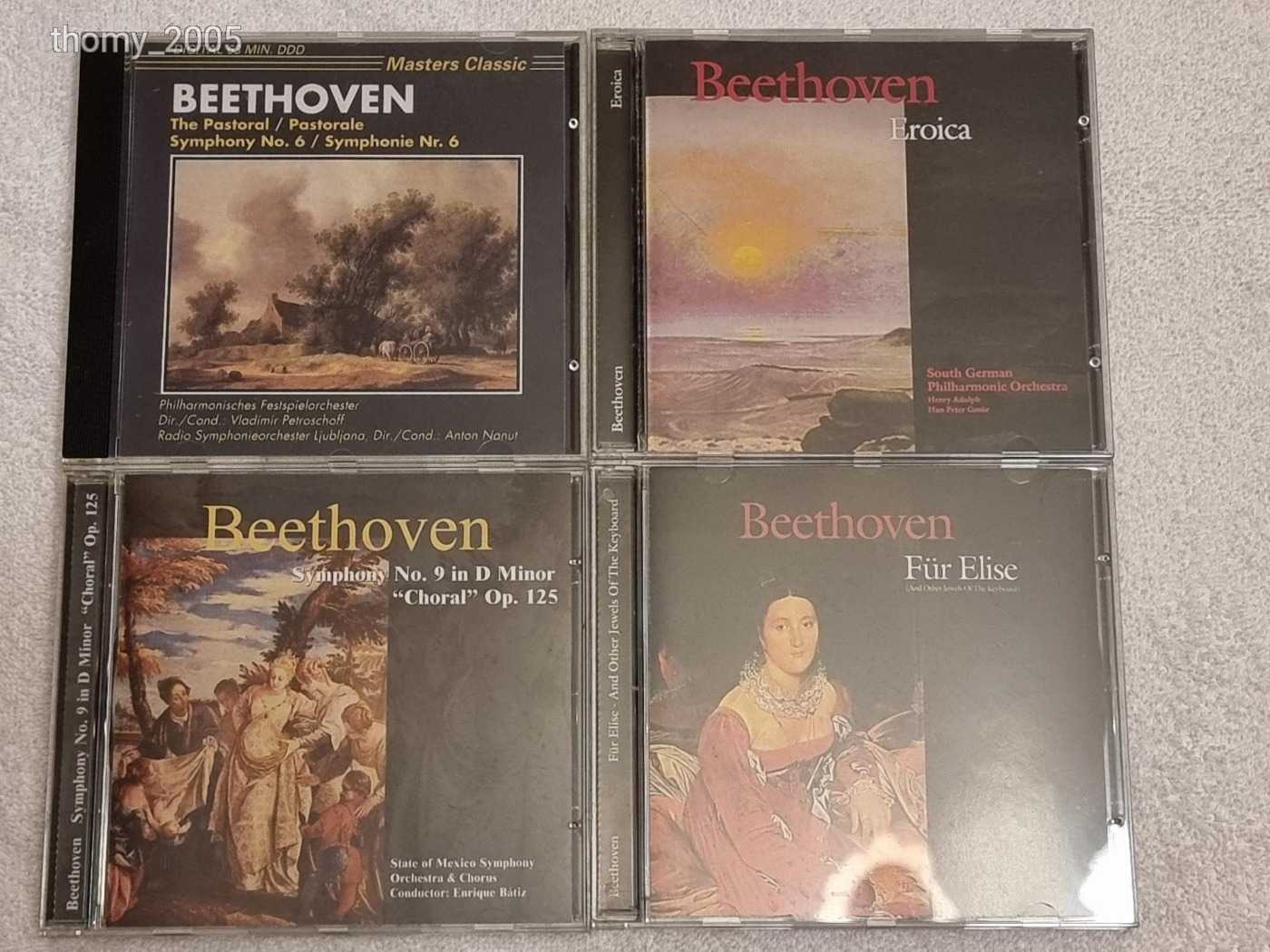 CD válogatás Beethoven (4 db-os)
