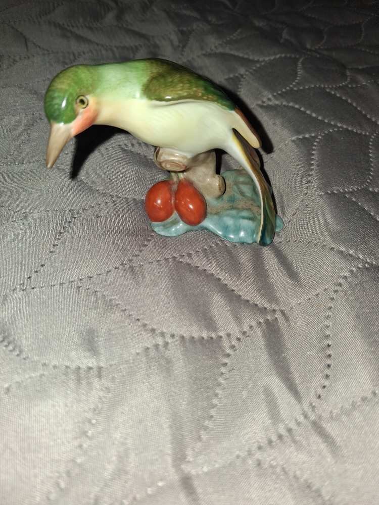 Herendi porcelán madár