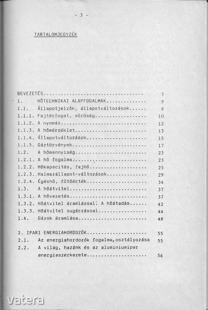 Hőtechnika tankönyv