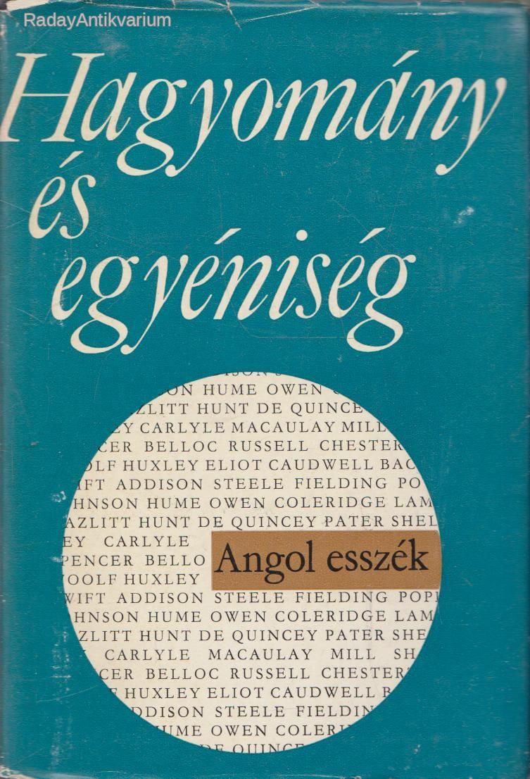 Hagyomány és egyéniség