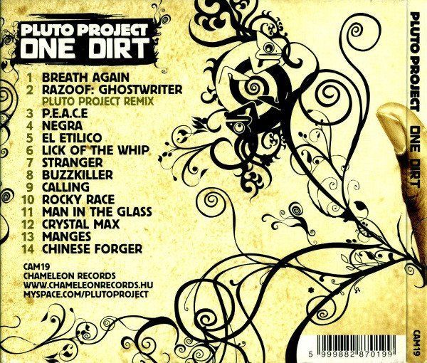 Pluto Project - One Dirt CD  Új, bontatlan