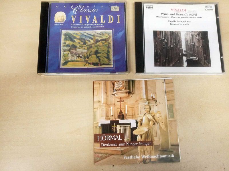 Klasszikus cd-k (Vivaldi és barokk)