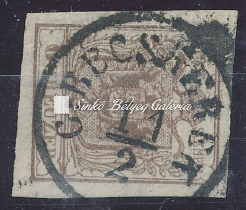 1850. Könyvnyomat 6kr, G:BECSKEREK