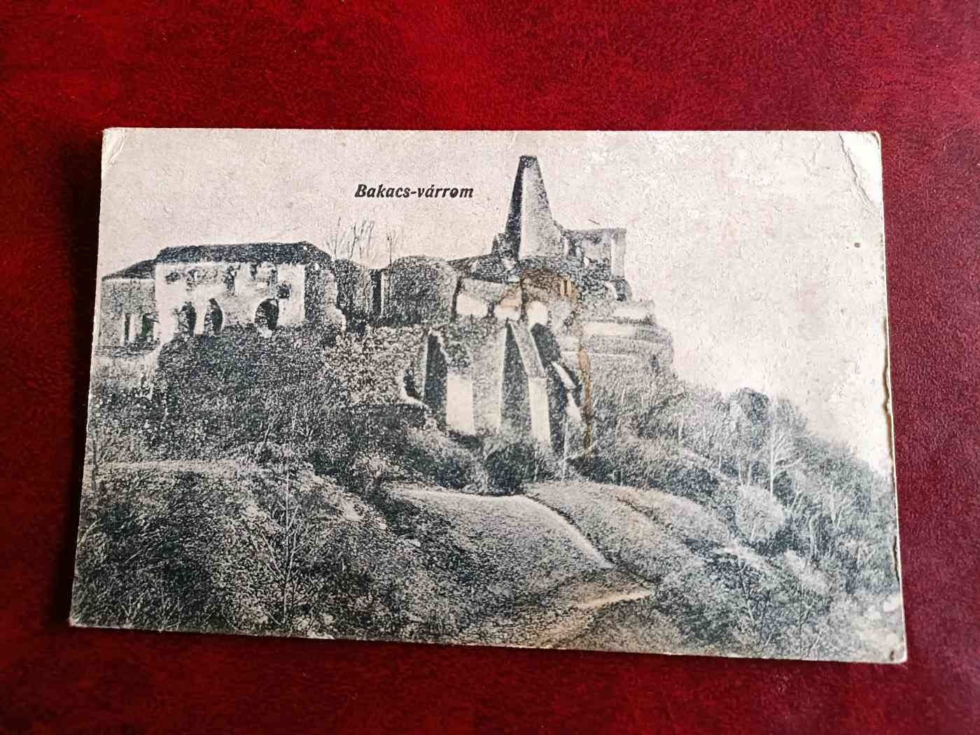 Bakacs várrom képeslap