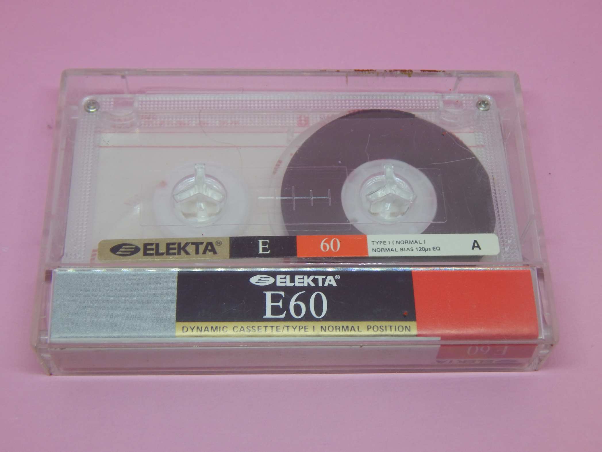 Elekta E 60, magnókazetta
