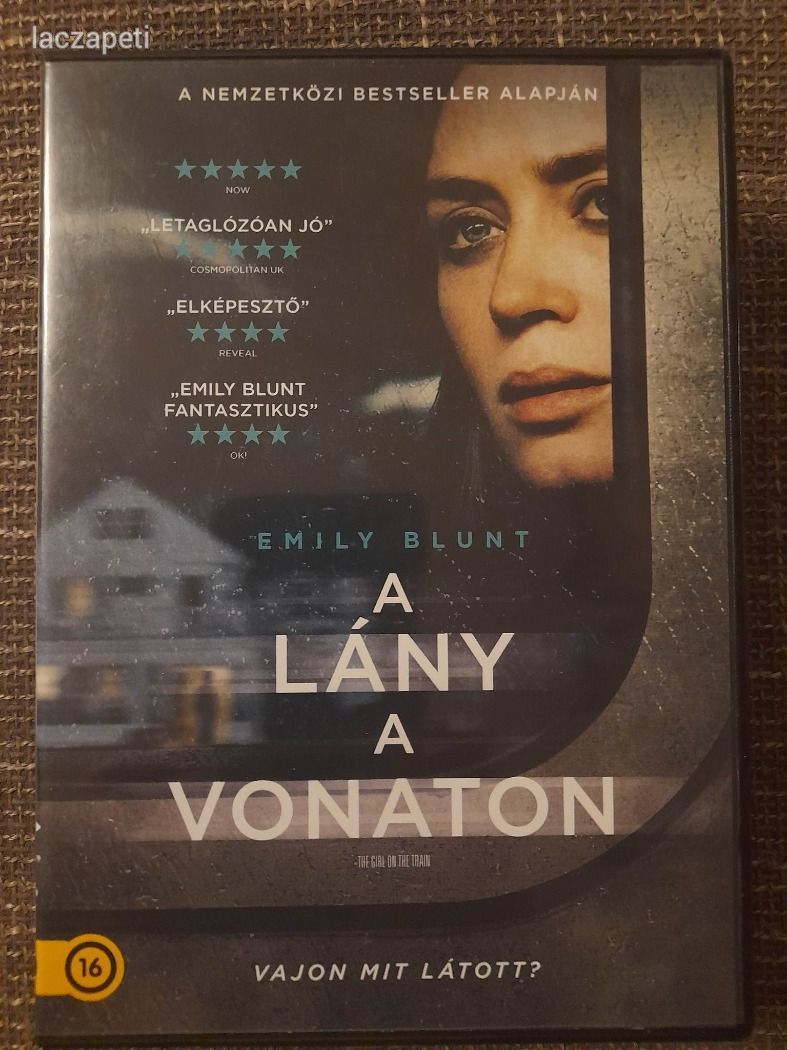 A lány a vonaton DVD