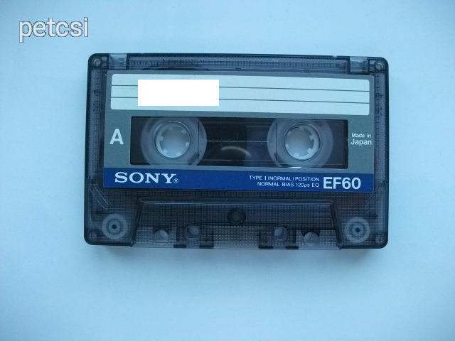Sony EF 60 kazetta 1.
