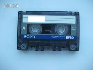 Sony EF 60 kazetta 1.