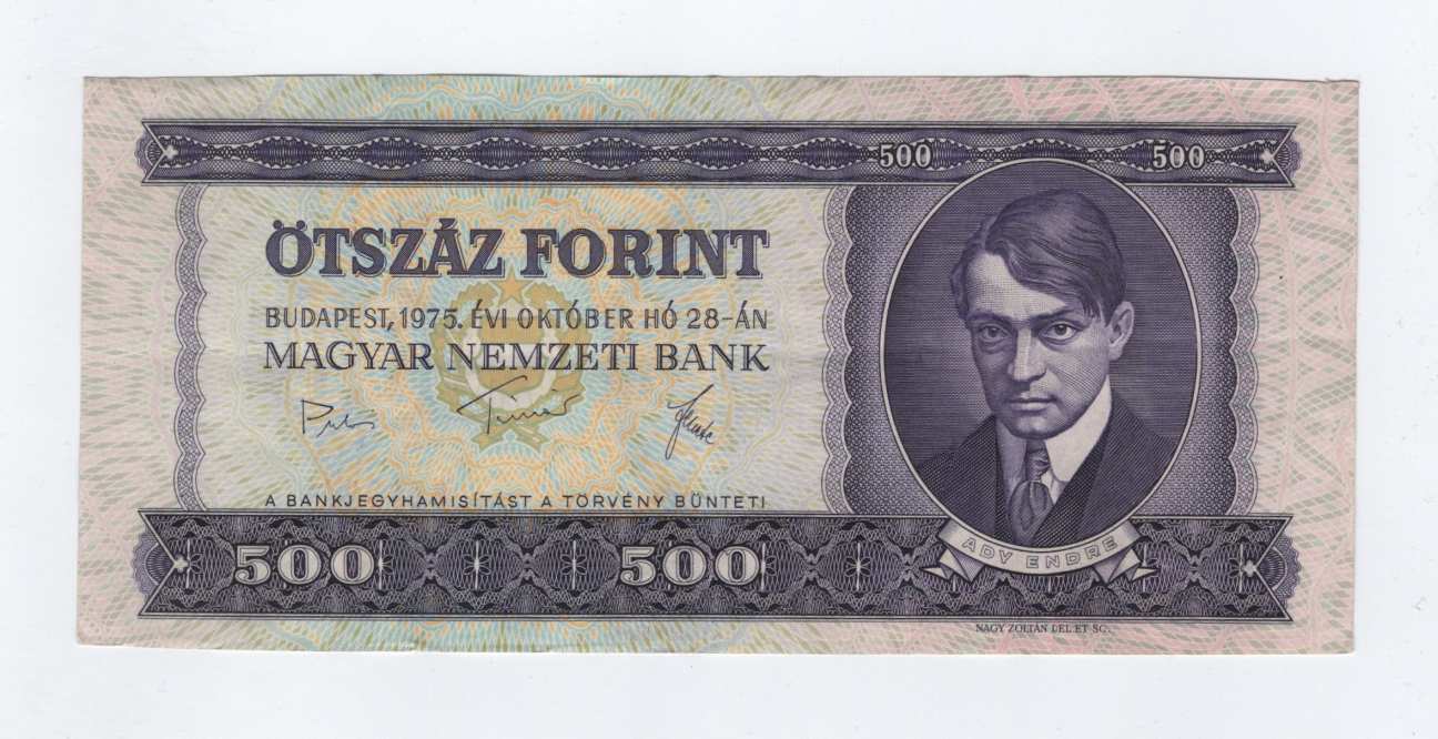 1975 500 forint aEF