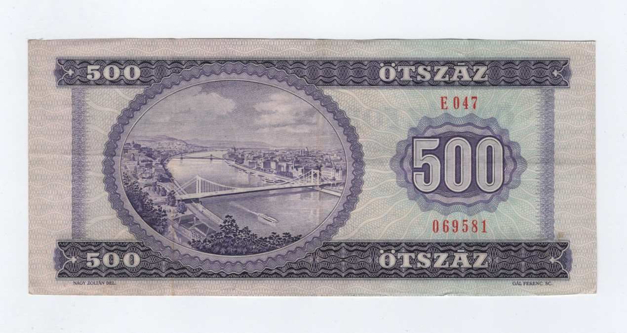 1975 500 forint aEF