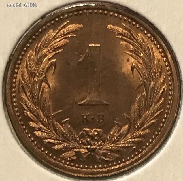 1 Fillér - 1902