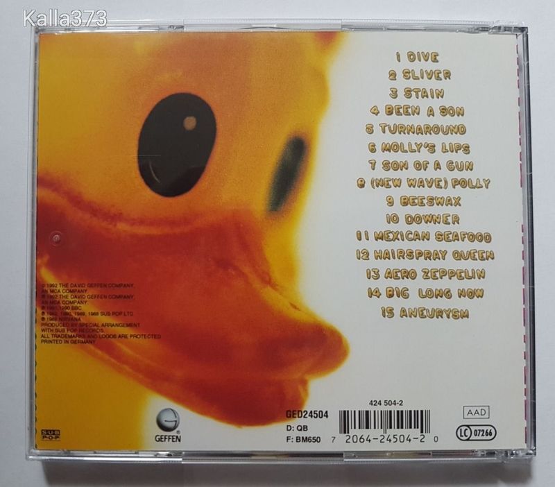NIRVANA-Incesticide Cd