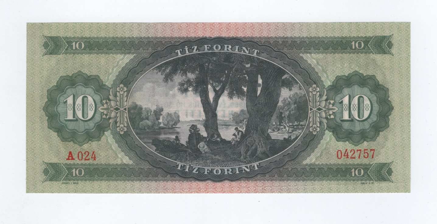 1969 10 forint UNC