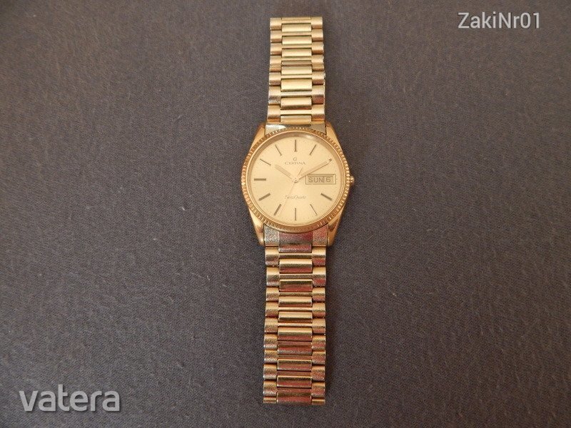 Aranyozott !!! CERTINA DAY / DATE !!!! Quartz