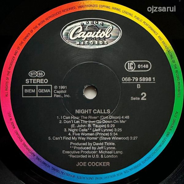 LP - Joe Cocker &ndash; Night Calls
