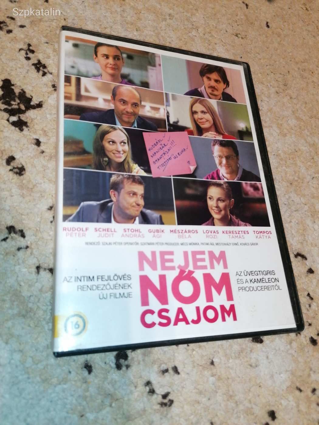 DVD - Nejem, nőm, csajom - Rudolf Péter, Schell Judit