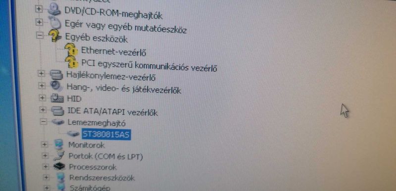 Fekvőházas HP pc