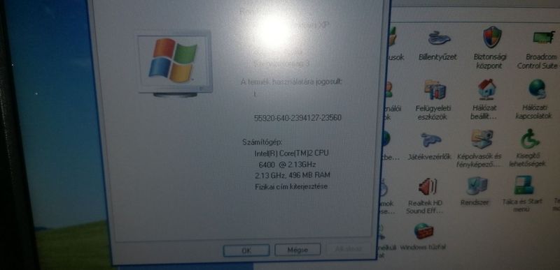 Fekvőházas HP pc