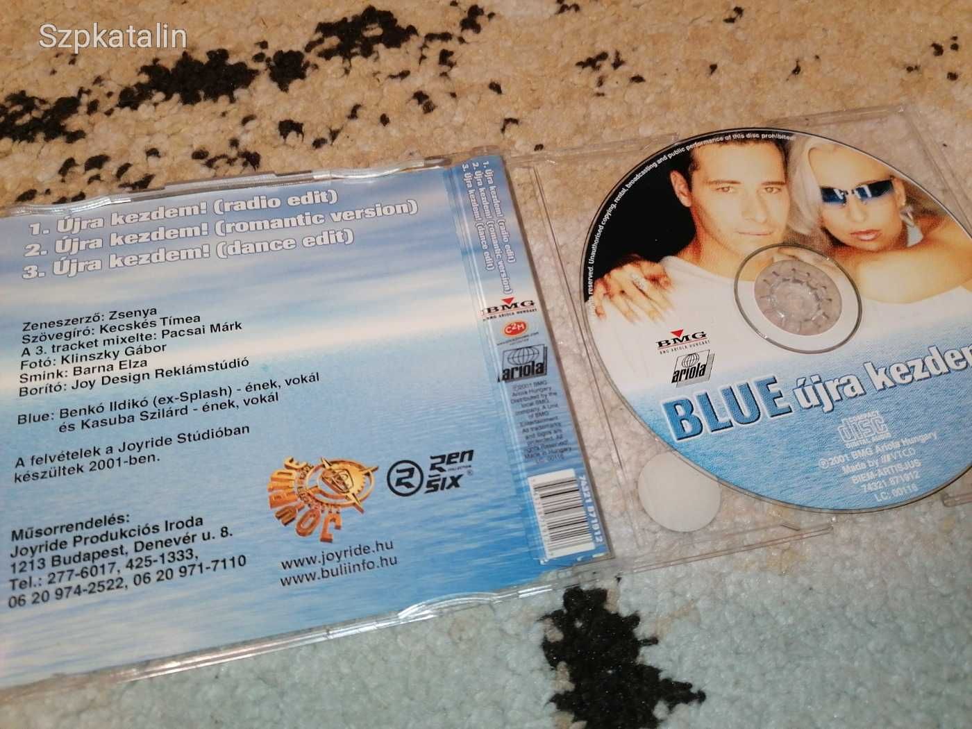 CD - Blue - Újra kezdem