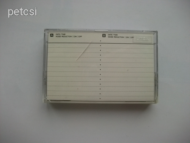 Tdk D 60 kazetta 73.