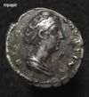 FAUSTINA dénár DIVA FAUSTIA/AUGUSTA 3.12gr
