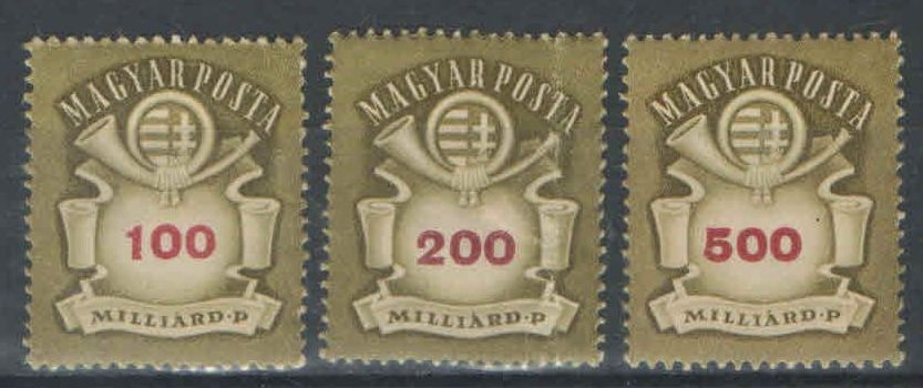 1946. Magyarország - Milliárdos sor