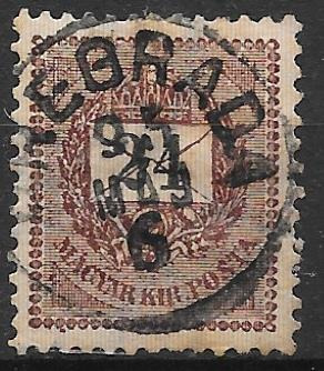 1895 feketeszamu 24 kr pregrada gudlin 80 pont