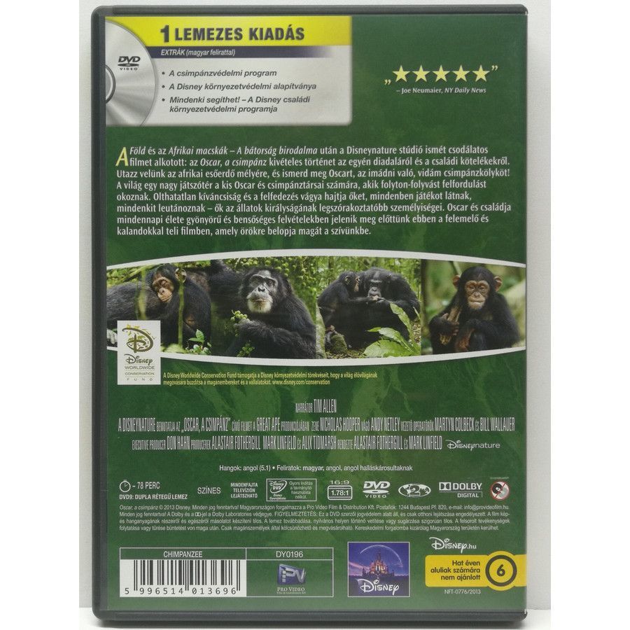 Oscar, a csimpánz - DVD