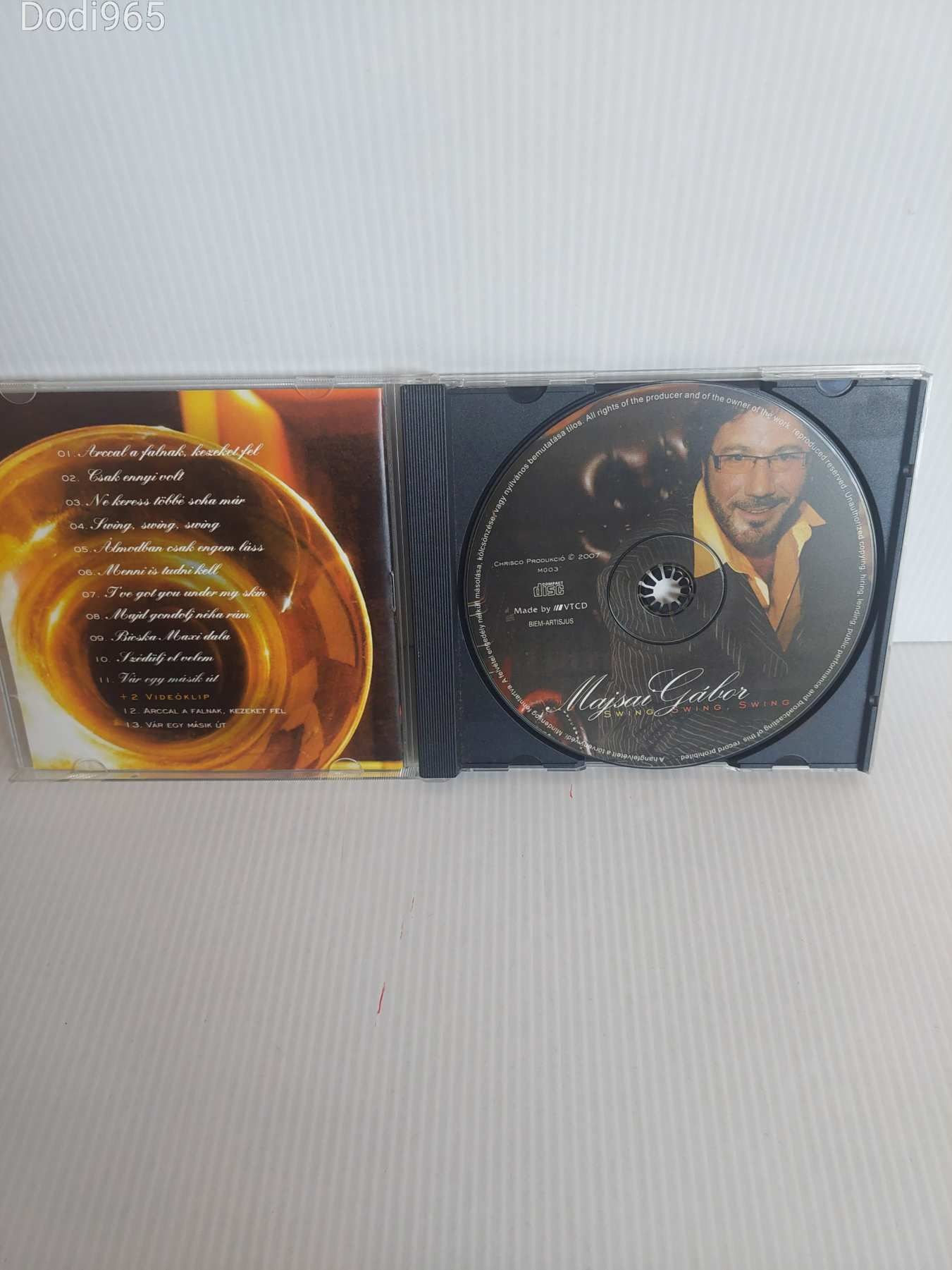 Majsai Gábor - swing swing swing - cd